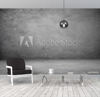 Picture of Concrete Room Wall